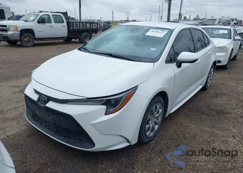 2021 Toyota Corolla Le from USA, damaged, VIN JTDEPMAE7MJ189006